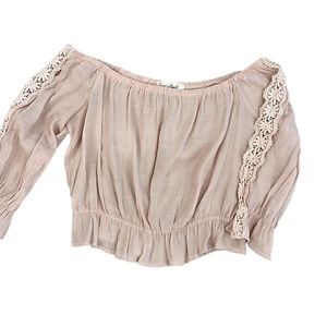 NWOT Boutique crop top | large